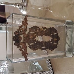 Vintage Cherub Vase